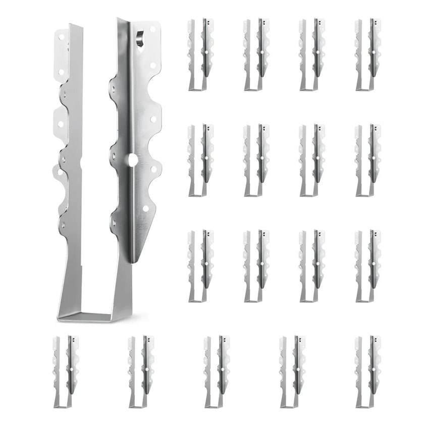 VEVOR Face-Mount Joist Hanger Inner Size 1.57x1.50x7.83 in / 40x38x199 mm 50 Pcs