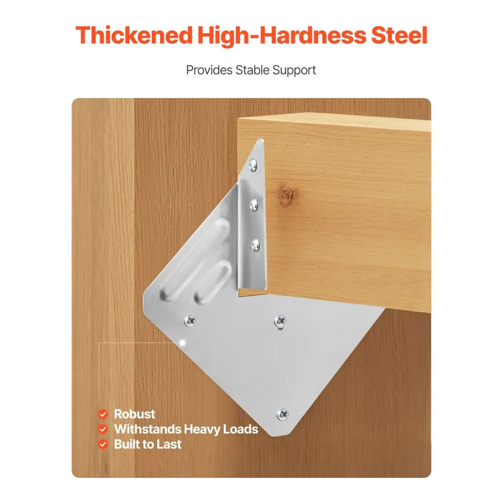 VEVOR Hurricane Ties for Rafters Inner Size 5.31x1.57x2.48 in/135x40x63 mm 25Pcs
