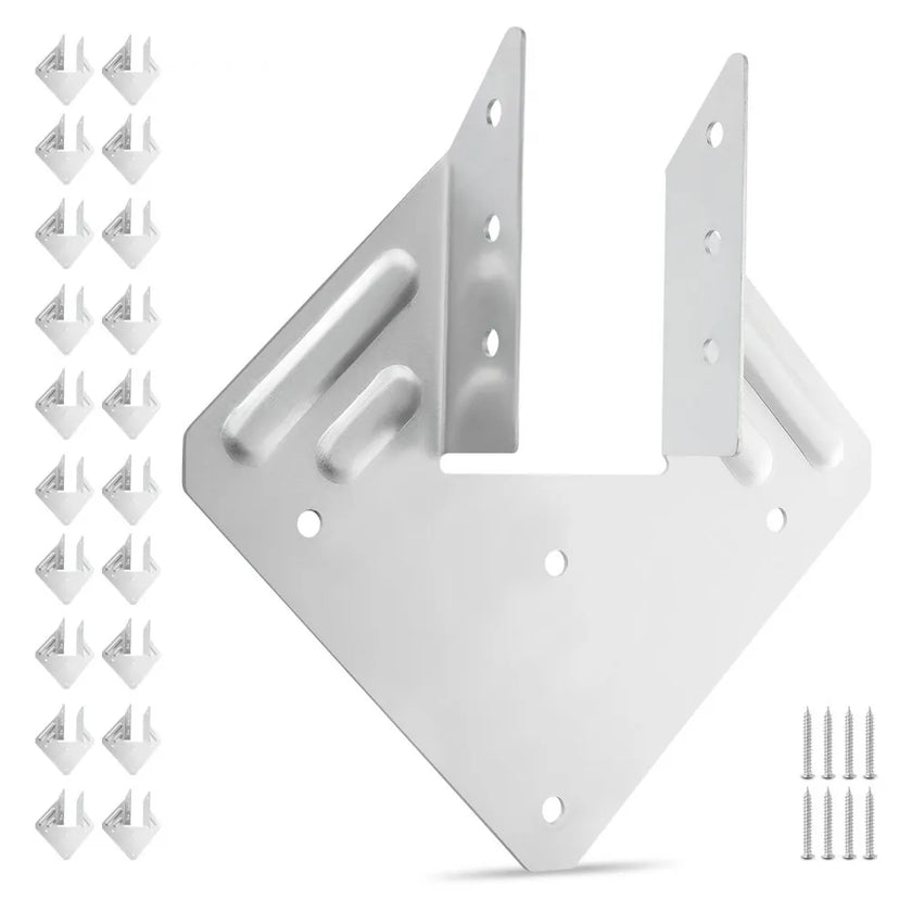 VEVOR Hurricane Ties for Rafters Inner Size 5.31x1.57x2.48 in/135x40x63 mm 25Pcs