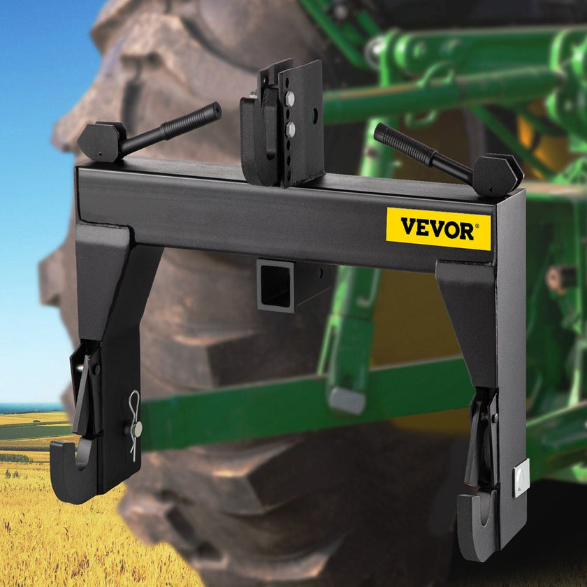 VEVOR 3-Point Quick Hitch, 3000 LBS Lifting Capacity Tractor Quick Hitch, 28.31\