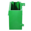 VEVOR Ballast Box 3 Point Category 1 Tractor Easy Tach Hitch Counterweight Green