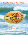 VEVOR Booster Ball Inflatable PVC Booster Balls for Boating and Water Sports