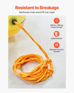 VEVOR Booster Ball Inflatable PVC Booster Balls for Boating and Water Sports