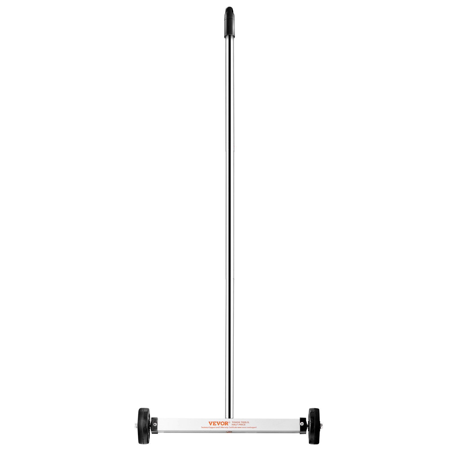 VEVOR Magnetic Sweeper with Wheels 15inch Mini 8 lbs Capacity Adjustable Handle