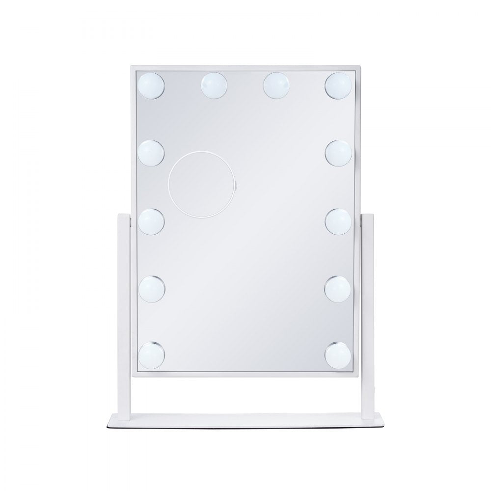 VEVOR Hollywood Vanity Makeup Mirror With Lights 5X Magnification 16.1x11.8 in