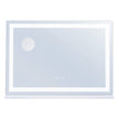 VEVOR Lighted Makeup Mirror 3 Color Vanity w/ USB Desktop Wall-mount 31.5x21.7in