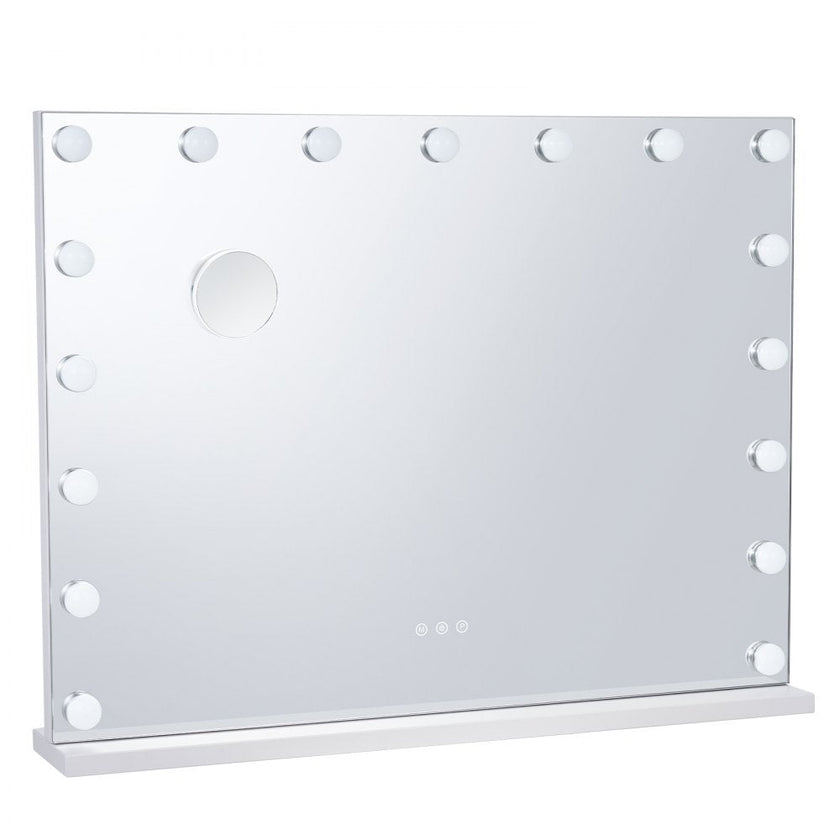 VEVOR Hollywood Vanity Mirror With Lights w/ USB Type C Desktop Wallmount 23.6in
