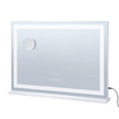 VEVOR Lighted Makeup Mirror 3 Color w/ Bluetooth USB Desktop Wall-mount 21.7in