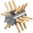 VEVOR Chicken Plucker Drill Attachment, Stainless Steel Drill Chicken Plucker, 18 Fingers Chicken Feather Plucker Machine, 0.4 Inches Shank Poultry Defeathering Machine For Small Chicken Quail Pigeon