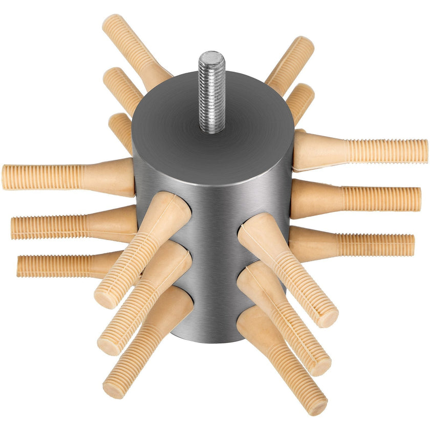 VEVOR Chicken Plucker Drill Attachment, Stainless Steel Drill Chicken Plucker, 18 Fingers Chicken Feather Plucker Machine, 0.4 Inches Shank Poultry Defeathering Machine For Small Chicken Quail Pigeon