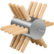 VEVOR Chicken Plucker Drill Attachment, Stainless Steel Drill Chicken Plucker, 24 Fingers Chicken Feather Plucker Machine, 0.4 Inches Shank Poultry Defeathering Machine for Broiler Goose Duck Turkey