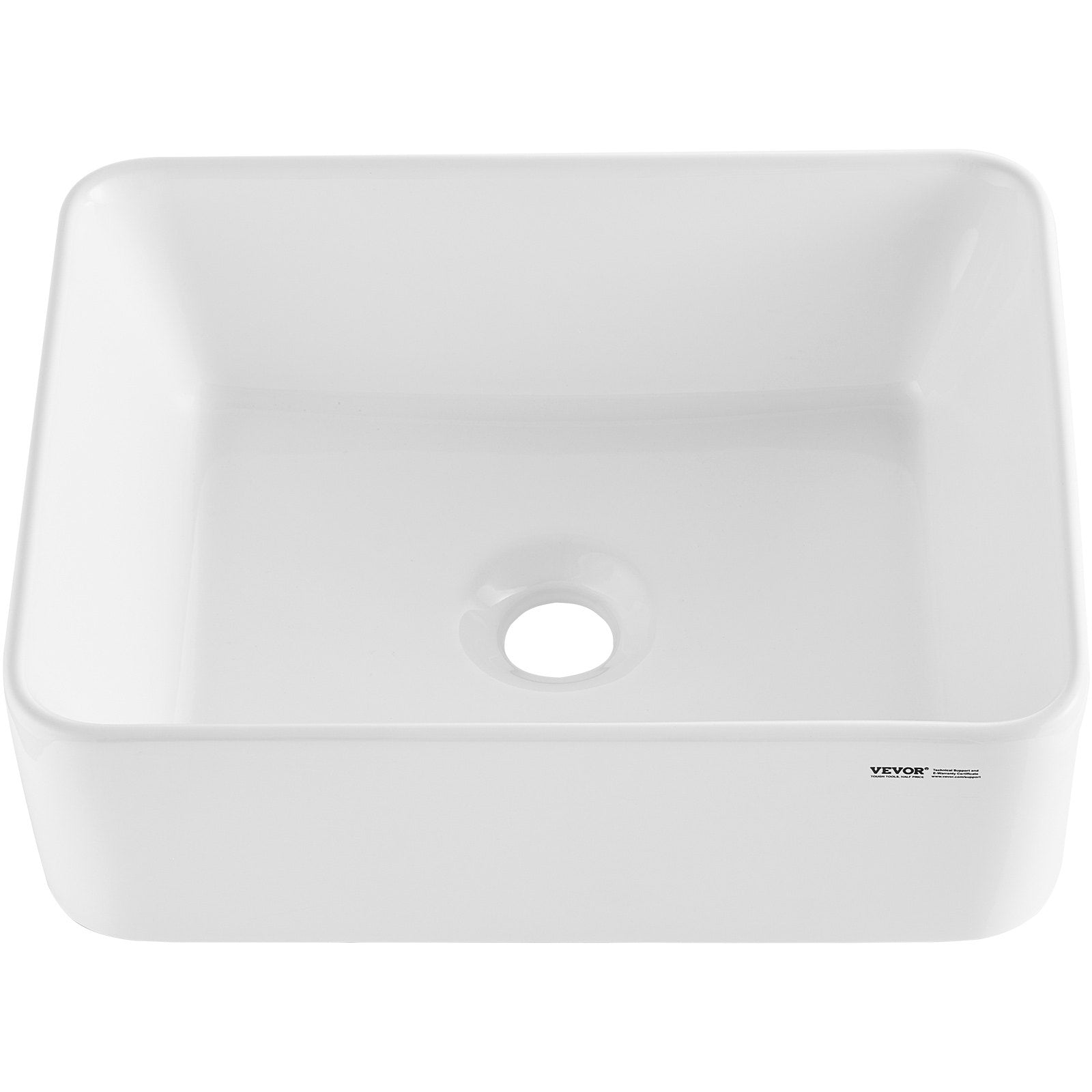 VEVOR Modern Ceramic Vessel Sink 16