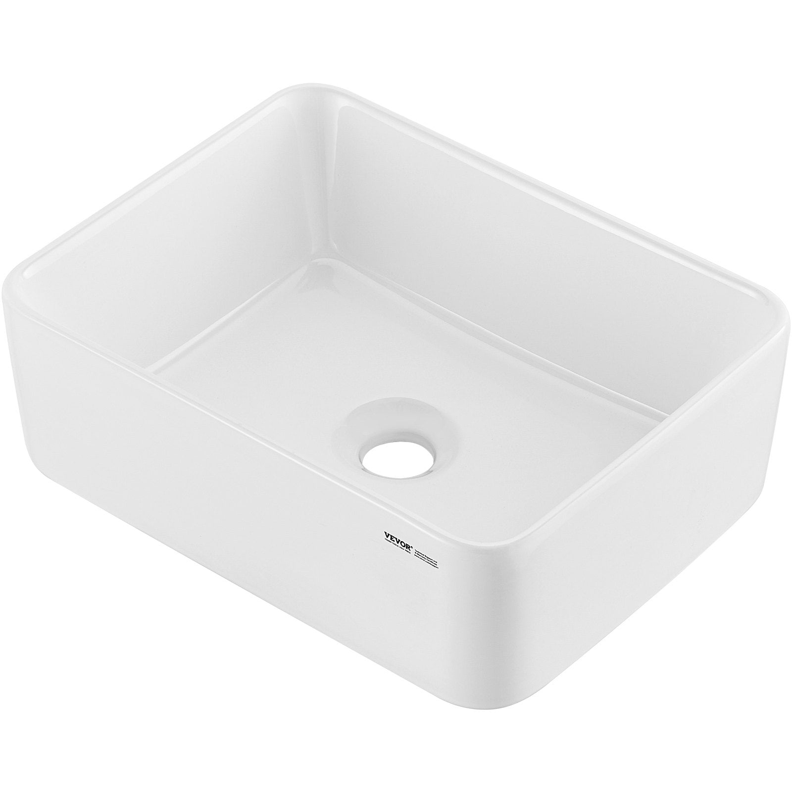 VEVOR Modern Ceramic Vessel Sink 16