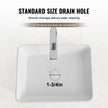 VEVOR Modern Ceramic Vessel Sink 19