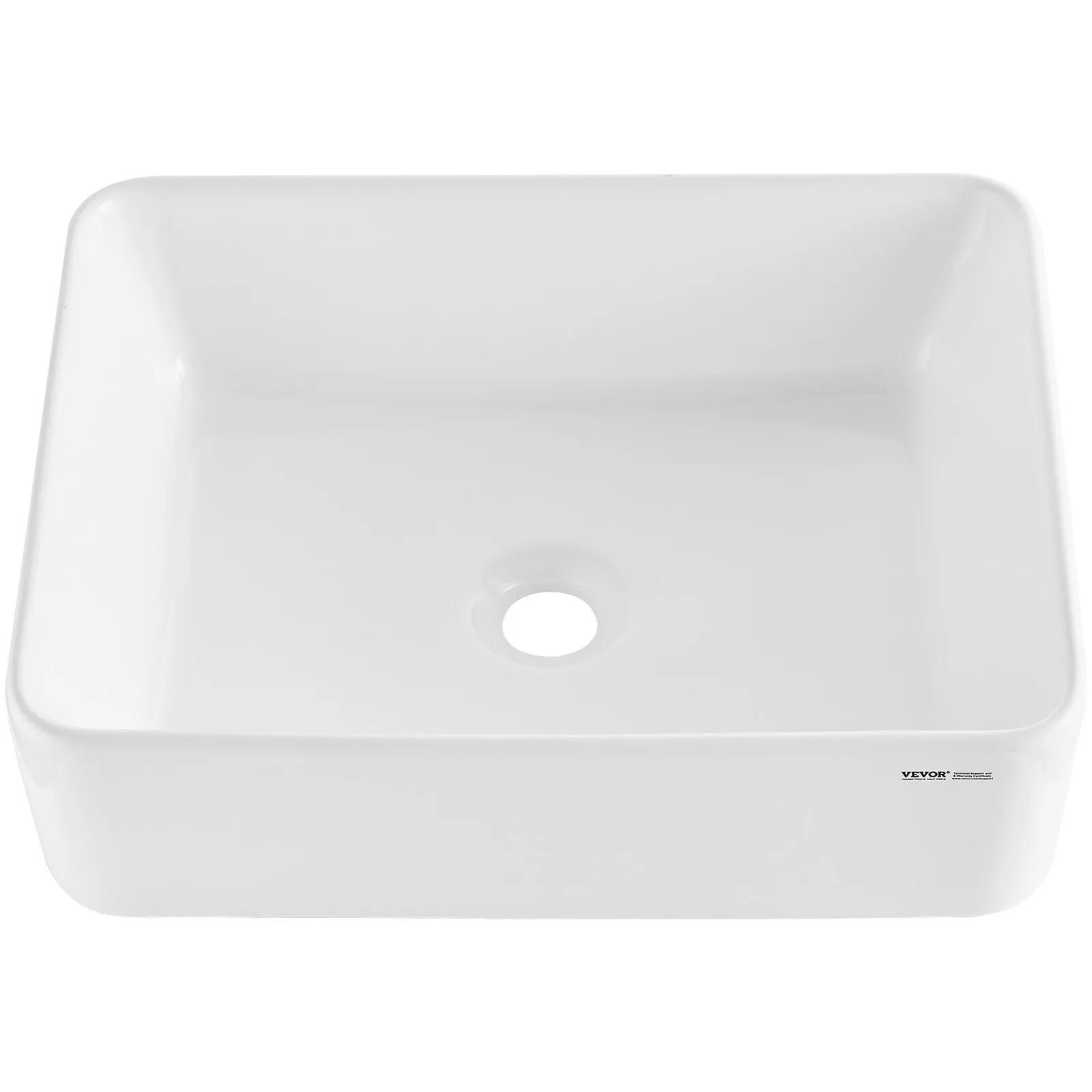 VEVOR Modern Ceramic Vessel Sink 19