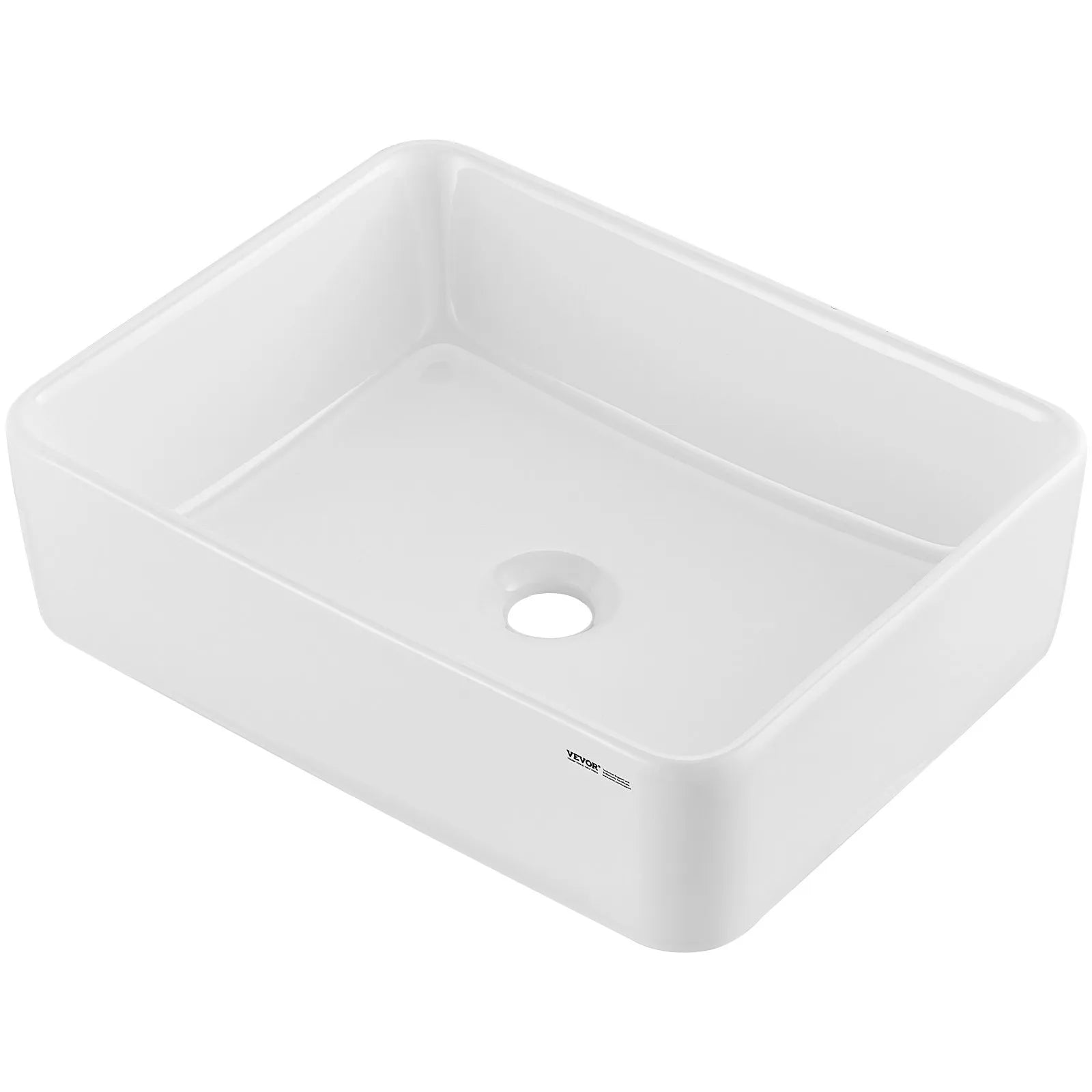 VEVOR Modern Ceramic Vessel Sink 19