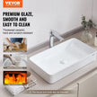 VEVOR Modern Ceramic Vessel Sink 24