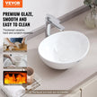 VEVOR Modern Ceramic Vessel Sink 16