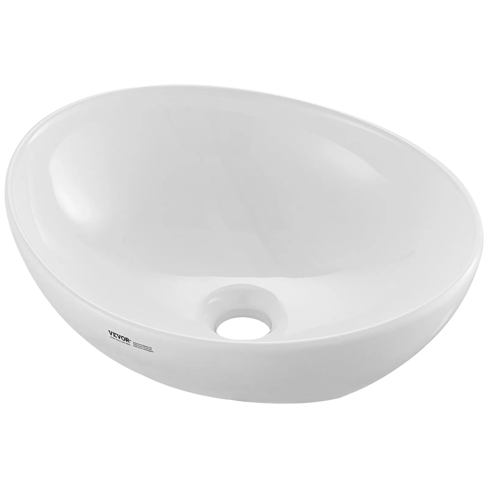 VEVOR Modern Ceramic Vessel Sink 16
