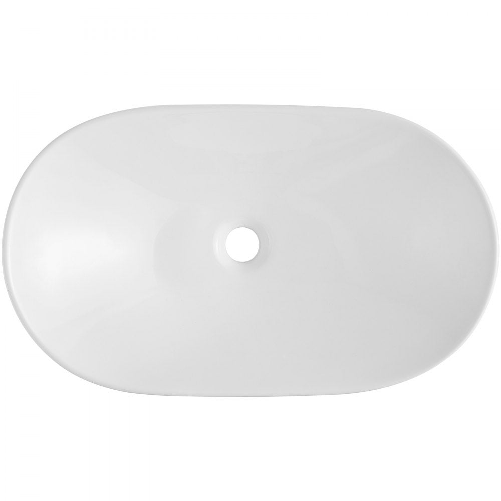 VEVOR Modern Ceramic Vessel Sink 23.3