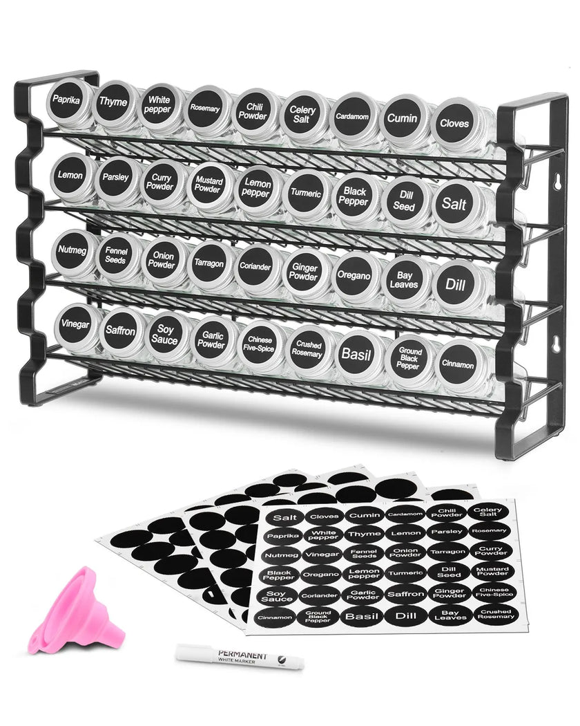 VEVOR Spice Rack Organizer for Cabinet Kitchen Seasoning Organizer  18x11 in