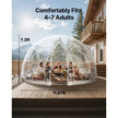VEVOR Garden Dome Tent – Outdoor Clear Bubble Tent, Weatherproof Geodesic Dome with Window