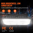 VEVOR 4 Pack LED Canopy Lights 80W 8800LM 5000K Daylight Outdoor Canopy Lighting
