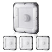 VEVOR 4 Pack LED Canopy Lights 80W 8800LM 5000K Daylight Outdoor Canopy Lighting