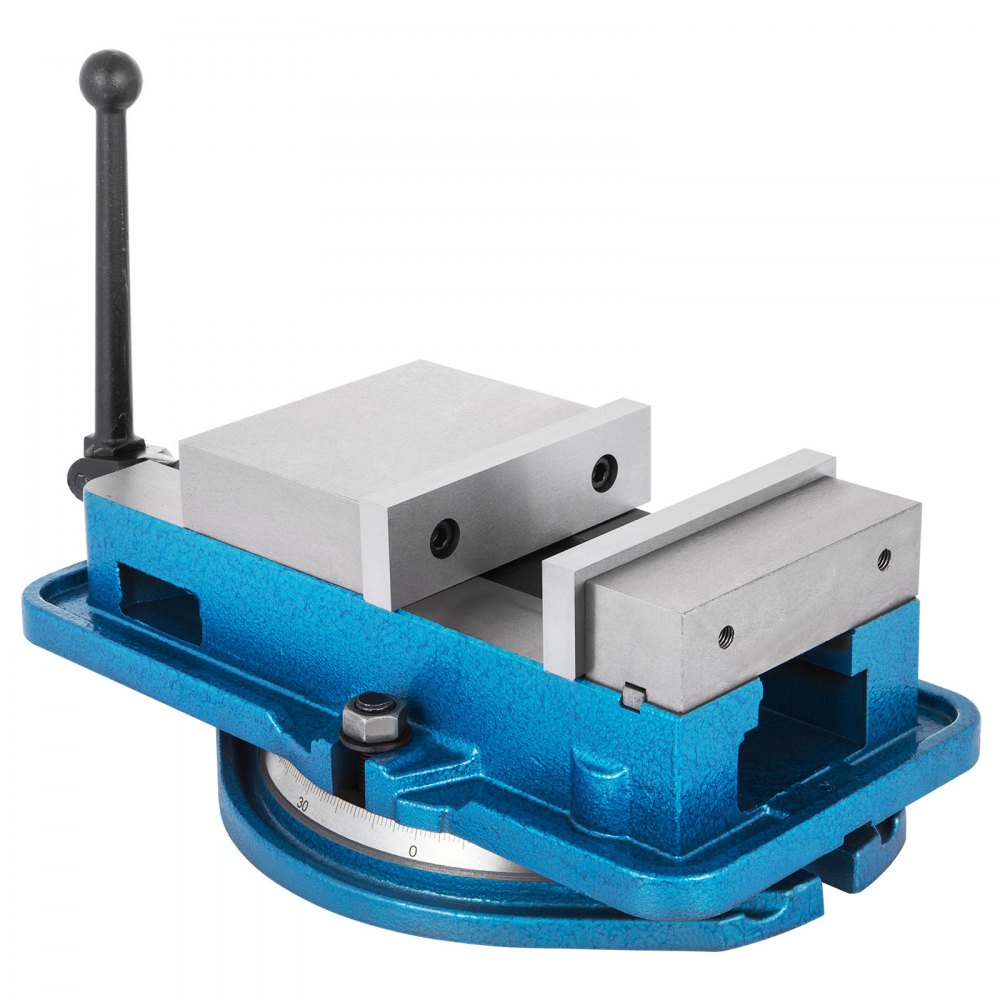 VEVOR 80MM Heavy Duty Milling Vise Bench Clamp Vise High Precision Clamping Vise 3 Inch Jaw Width with 360 Degree Swiveling Base CNC Vise