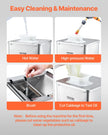 VEVOR Electric Meat Cutter Machine 550W Commercial Meat Slicer Cutting Machine