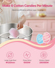 VEVOR Commercial Cotton Candy Machine Sugar Floss Maker 1000W for Party Red