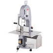 VEVOR Commercial Electric Meat Bandsaw, 1100W Stainless Steel Countertop Bone Sawing Machine, Workbeach 19.3