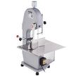 VEVOR Commercial Electric Meat Bandsaw, 1500W Stainless Steel Countertop Bone Sawing Machine, Workbeach 19.3