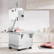 VEVOR Commercial Electric Meat Bandsaw, 2200W Stainless Steel Countertop Bone Sawing Machine, Workbeach 18.5