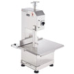 VEVOR Commercial Electric Meat Bandsaw, 2200W Stainless Steel Countertop Bone Sawing Machine, Workbeach 18.5
