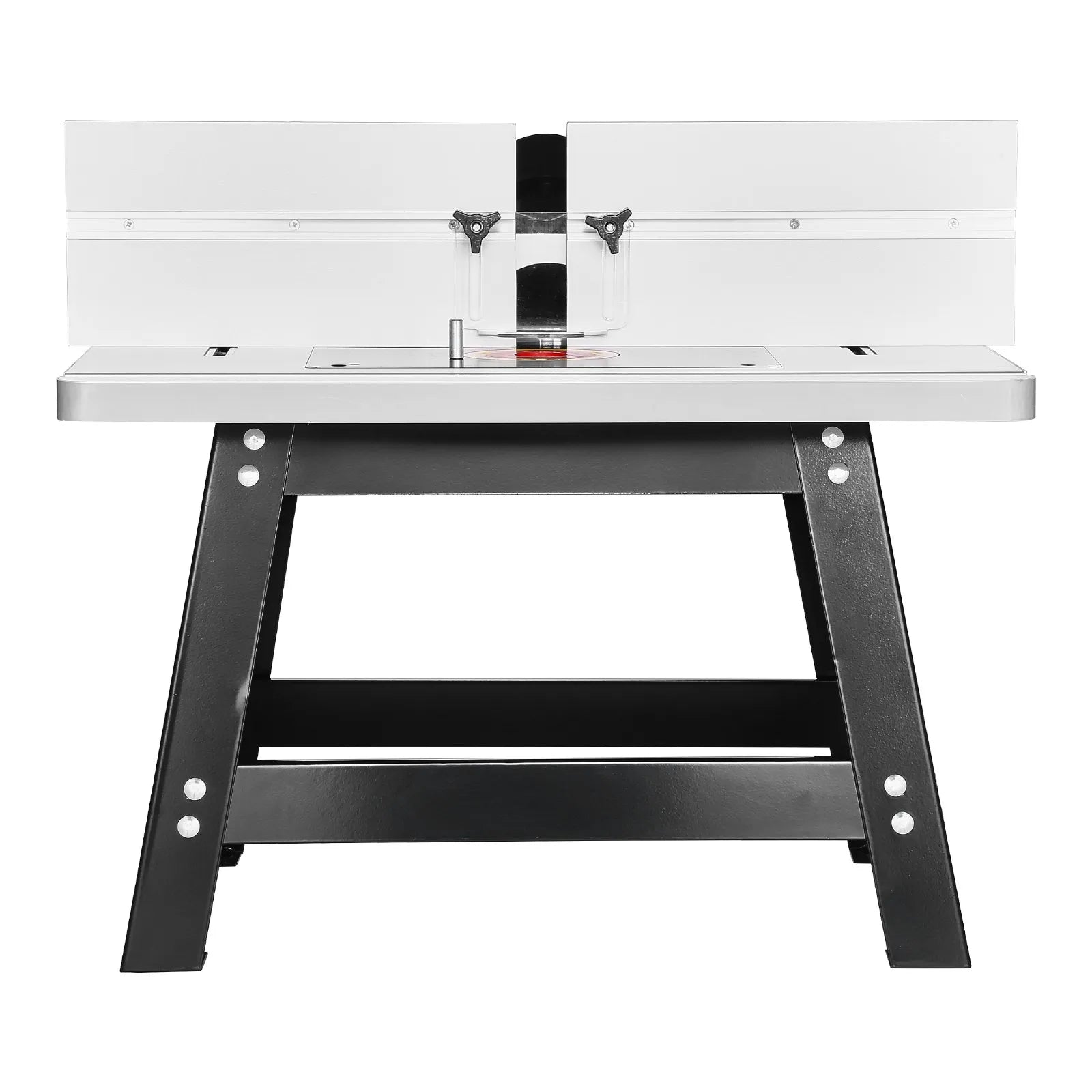 VEVOR Benchtop Router Table 24 x 15.7 in with Fence MDF Top Dust Collection Port
