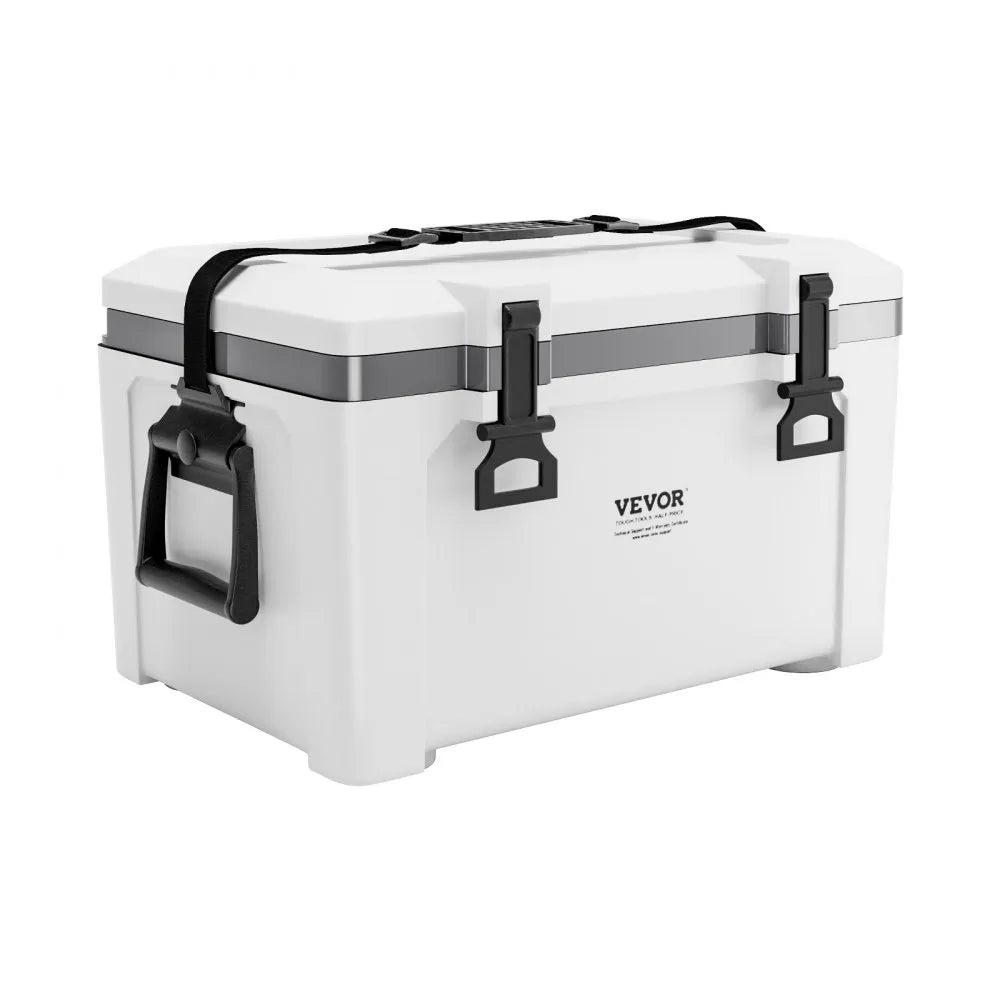 VEVOR Portable Cooler 26 QT Insulated Cooler 38 Can Capacity with Handles Strap