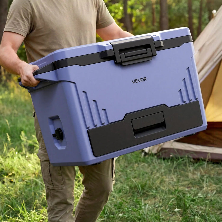 50 QT Hard Cooler with Ice Retention, Leak-Resistant Insulated Ice Chest