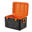 VEVOR Portable Cooler 63 QT Insulated Cooler 90 Can Capacity with Cup Holder