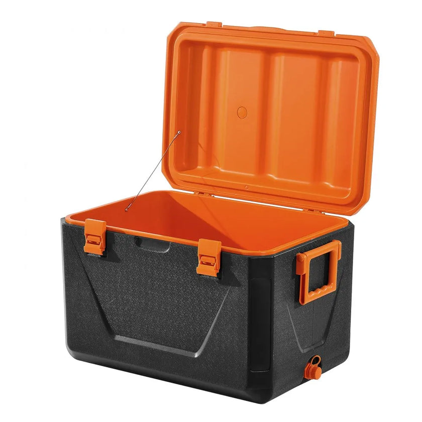 VEVOR Portable Cooler 63 QT Insulated Cooler 90 Can Capacity with Cup Holder