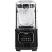 VEVOR Professional Blender with Shield, Commercial Countertop Blenders, 68 oz  Blender Combo, Stainless Steel 9 Speed & 5 Functions Blender, for Shakes, Smoothies, Peree, and Crush Ice, Black