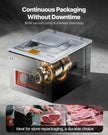 VEVOR Chamber Vacuum Sealer, 260W Sealing Power, Vacuum Packing Machine for Wet Foods, Meats, Marinades and More, Compact Size with 15.7
