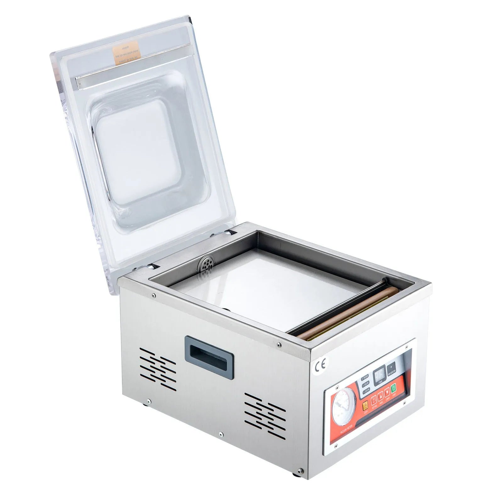 VEVOR Chamber Vacuum Sealer, 260W Sealing Power, Vacuum Packing Machine for Wet Foods, Meats, Marinades and More, Compact Size with 15.7