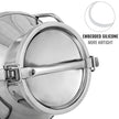 VEVOR Stainless Steel Milk Can 20 Liter Milk Bucket Wine Pail Bucket 5.25 Gallon Milk Can Tote Jug with Sealed Lid Heavy Duty