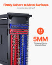 VEVOR Magnetic Socket Organizer Set 4PCS Socket Trays Blue & Red for Metric SAE