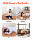 VEVOR Japanese Tatami Mat 80 x 39 in Foldable Natural Rattan Tatami Mattress