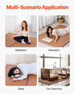VEVOR Japanese Tatami Mat 80 x 55 in Foldable Natural Rattan Tatami Mattress