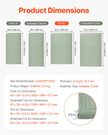 VEVOR Japanese Tatami Mat Queen Foldable & Non-Slip Rush Grass Tatami Mattress