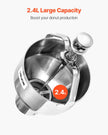 VEVOR Donut Depositor Manual Doughnut Dropper Hopper Stainless Steel Dispenser