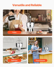 VEVOR Donut Depositor Manual Doughnut Dropper Hopper Stainless Steel Dispenser